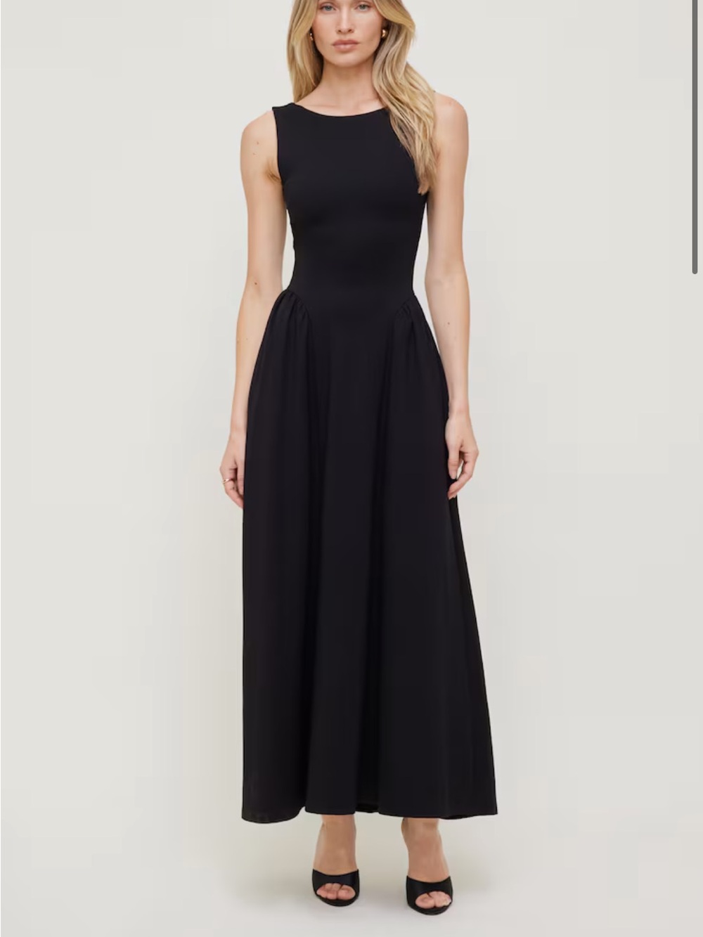 Dynamite Black Sleeveless Maxi Dress